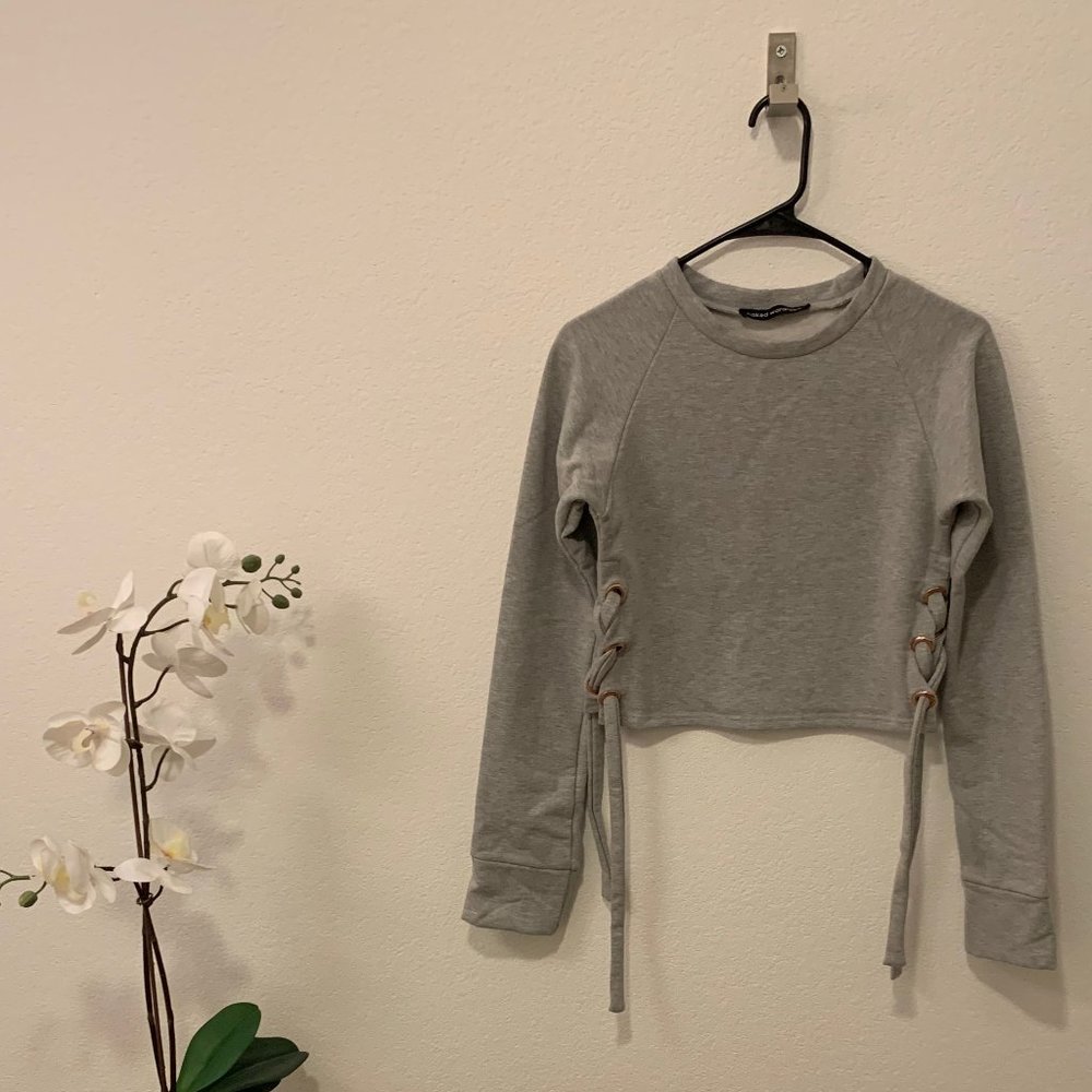 Naked Wardrobe Crop Sweater